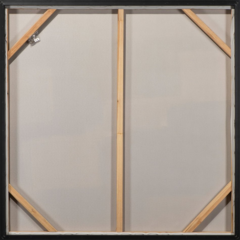 Painting Reflecting Skyline, 102.5x102.5cm