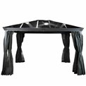 Garden roof Labelize, grey, 3.6x3xH2.7m
