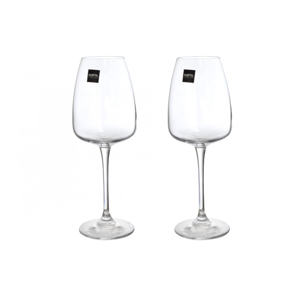 Crystal Wine glasses, set 2 pcs, 440ml, H-23cm