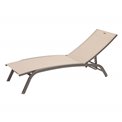 Lounge chair Labonao, aluminium, 171x64x84.5cm