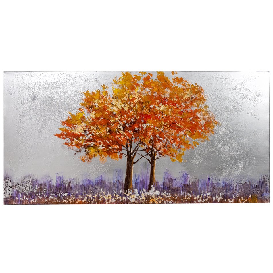 Picture Golden Tree, 60x120cm