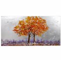 Picture Golden Tree, 60x120cm