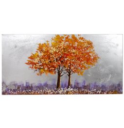 Picture Golden Tree, 60x120cm