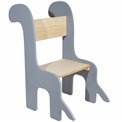 Kids chair Dino, H83x45x54cm, sh42cm