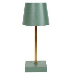 Table lamp Tactile touch, green, H26x10.5x10.5cm