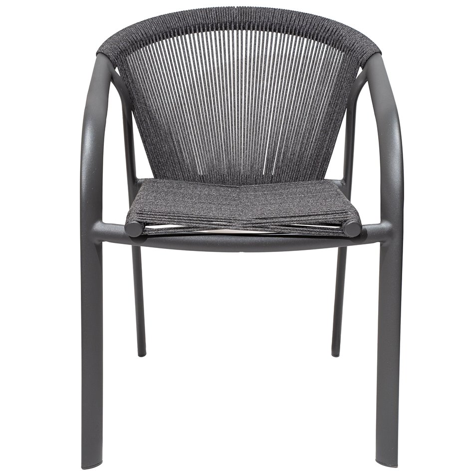 Armchair Lariu, grey, 80x61.5x56.6cm