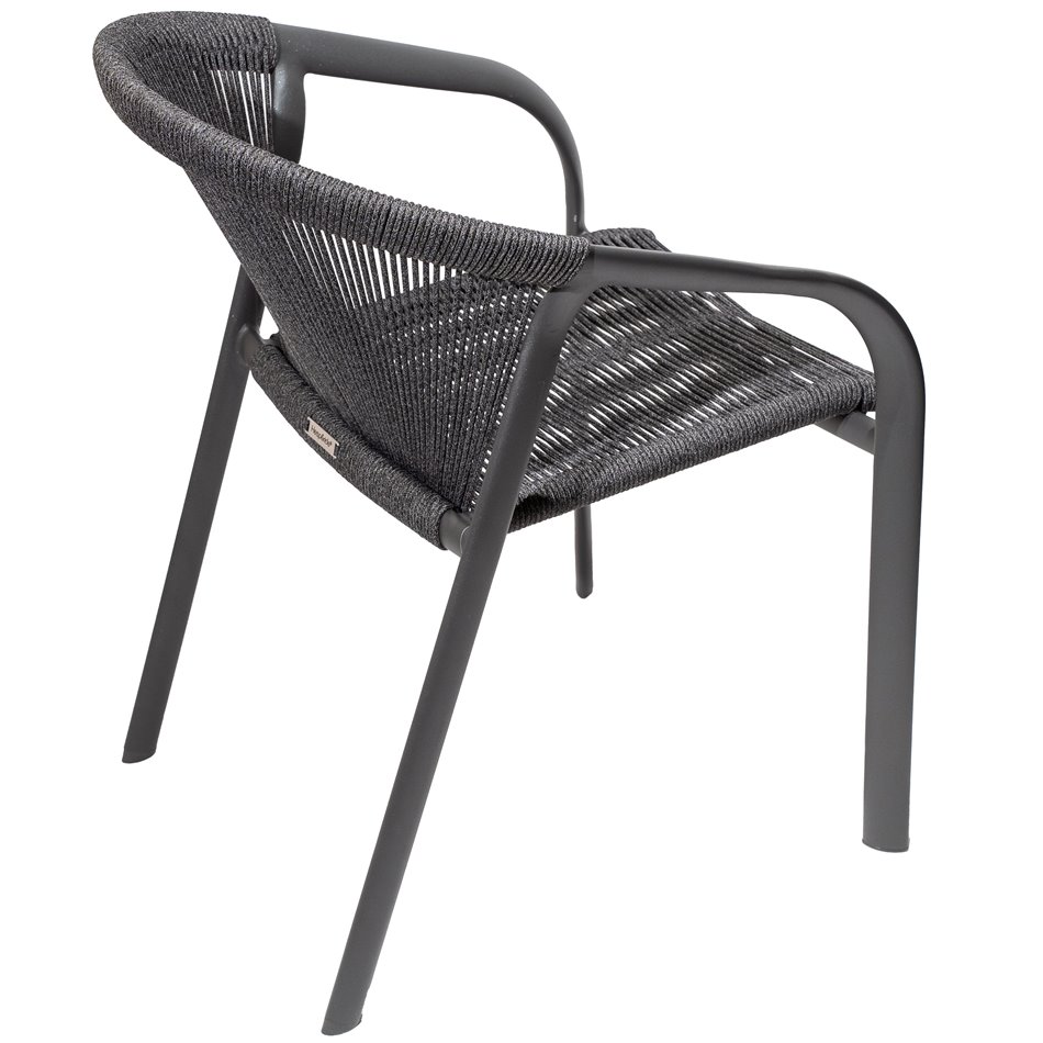 Armchair Lariu, grey, 80x61.5x56.6cm