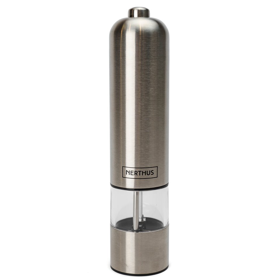 Electric pepper/salt mill, H22.5, D5cm