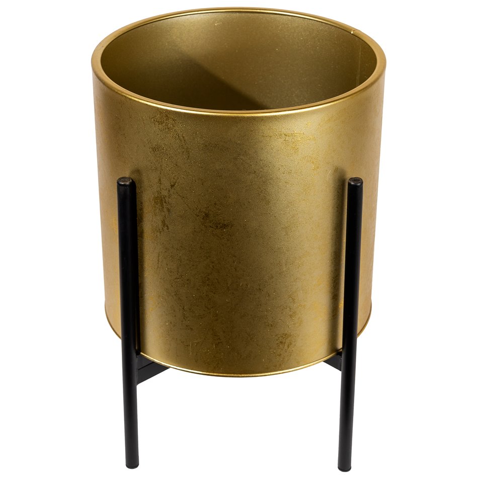 Flower pot holder Houpa Gold L, H46x31x31cm