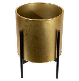 Flower pot holder Houpa Gold L, H46x31x31cm
