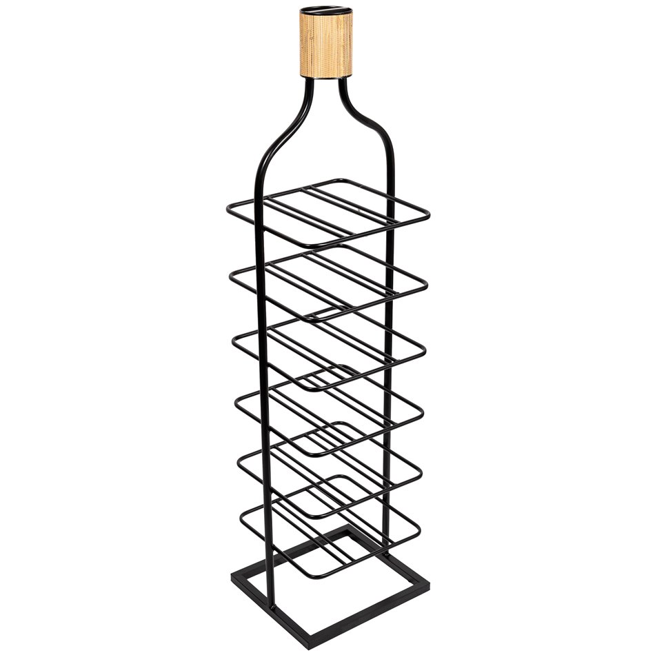 Wine bottle holder Harvijs, H105.5x25x25cm