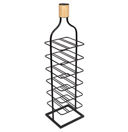 Wine bottle holder Harvijs, H105.5x25x25cm