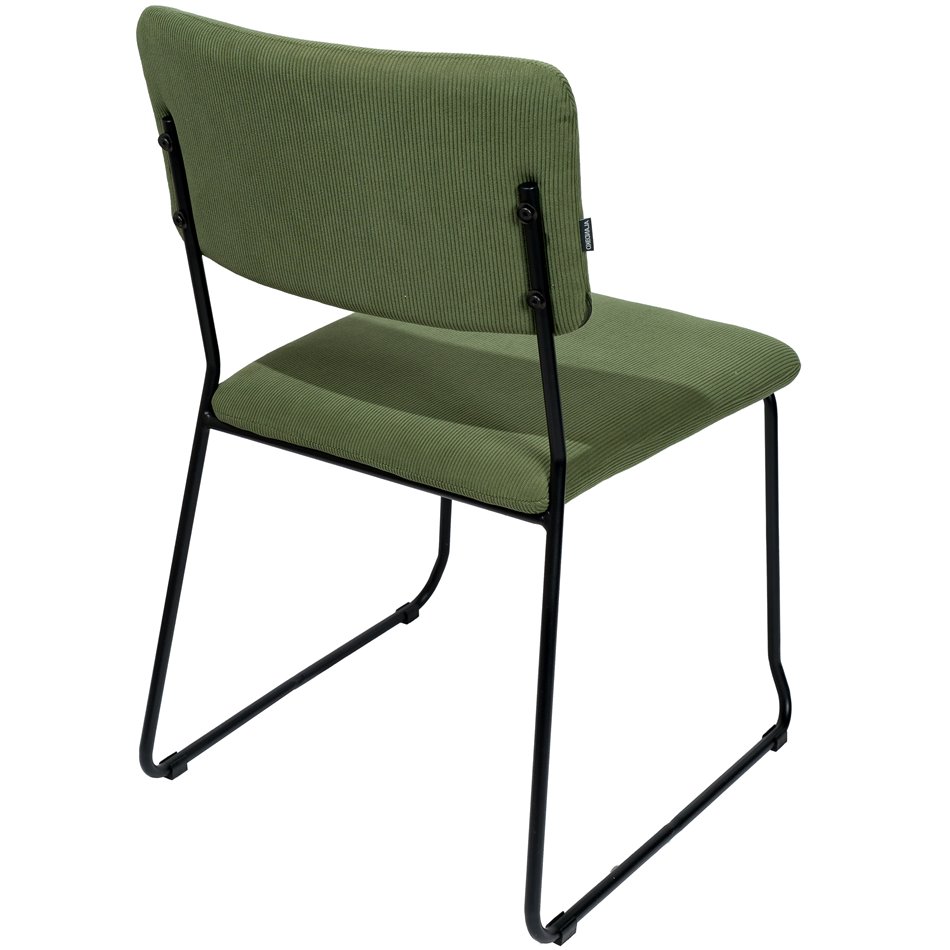 Dining chair Tillberg 32, green, 55.5x50x81cm