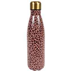 Water bottle Leopard, 500ml, H27  D6.5cm