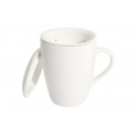 Tea cup with filter, 400ml, D9.5xH13cm