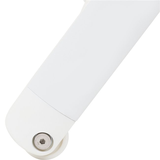 Sun lounger Labonao, beige/white color, aluminium/textilene, H84,5x64x171cm