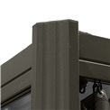 Pergola Labelize 3.8x3m, graphite/grey color, H226x300x380cm