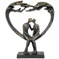 Deco figurine  Heart Kiss under Tree, 30x26.5x8.5cm