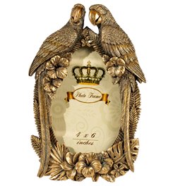 Photoframe Two Parrots, 23.5x16x3cm