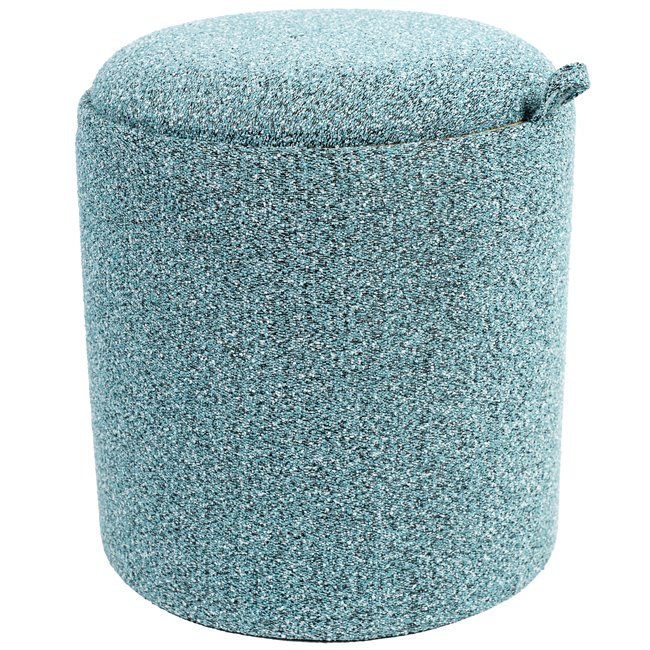 Storage ottoman with tray Viktory M,  D34.5x38c