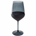 Wine glass Moluna, black, H22 D9.5cm, 500ml