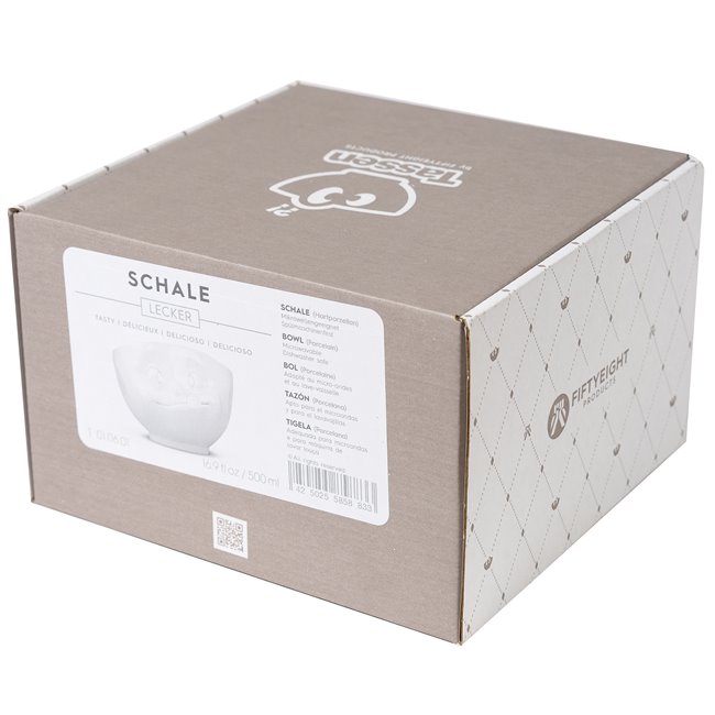 Bowl Tasty, white, 500 ml D15cm H11,5cm