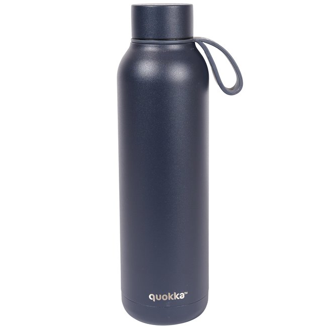Water bottle Slate with strap, 630ml, H25 D7cm