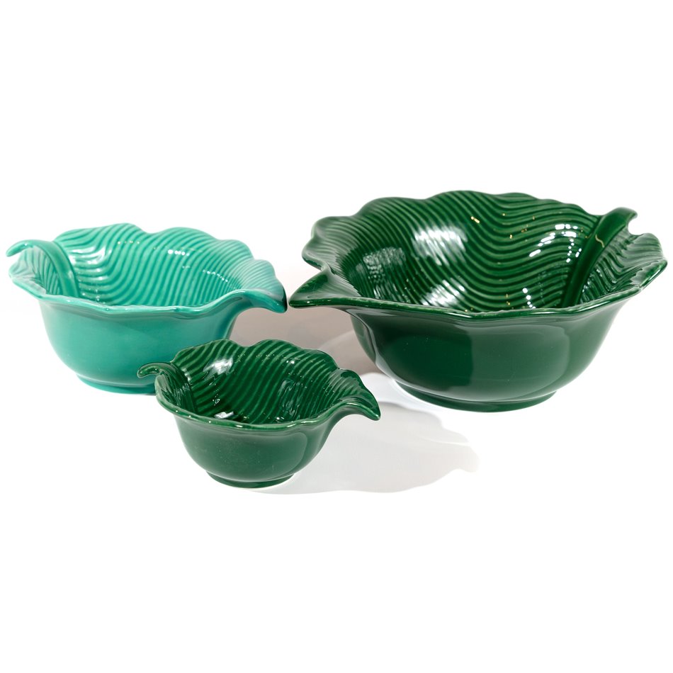 Porcelain serving bowl Madagascar, set of 3psc.