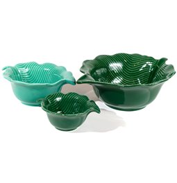 Porcelain serving bowl Madagascar, set of 3psc.