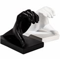 Bookend Heart, set, 13.8x32x10cm