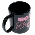 Кружка Boss Bitch, черного цвета, 8x8x9.5cm, 500ml