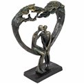 Deco figurine  Heart Kiss under Tree, 30x26.5x8.5cm