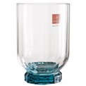 Cтакан Florian Lucent blue dof, 375ml, H11.3 D7cm