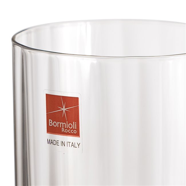 Cтакан Florian Lucent blue dof, 375ml, H11.3 D7cm