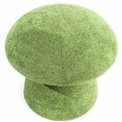 Stool Mushroom 14B, green color, D45.5x43cm
