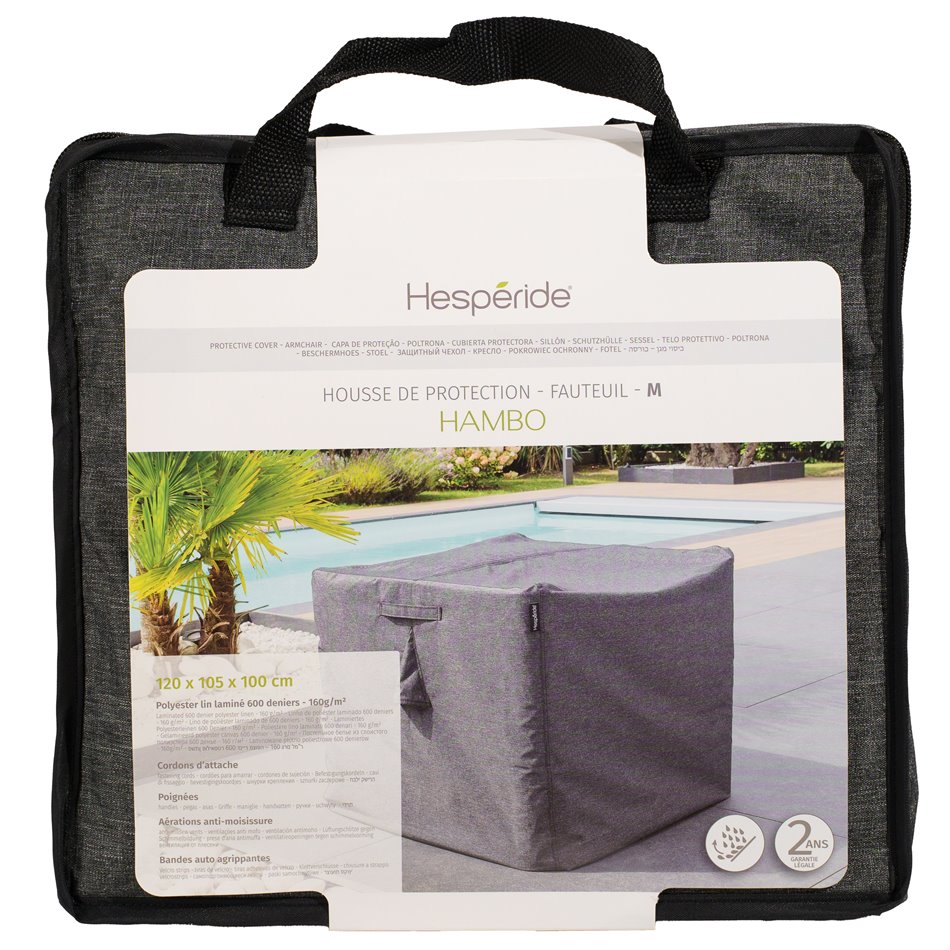 Cover Hambo M for armchair, H100x120x105cm