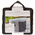 Chair cover Hambo S, black/white, H100x75x75cm