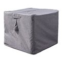Chair cover Hambo S, black/white, H100x75x75cm