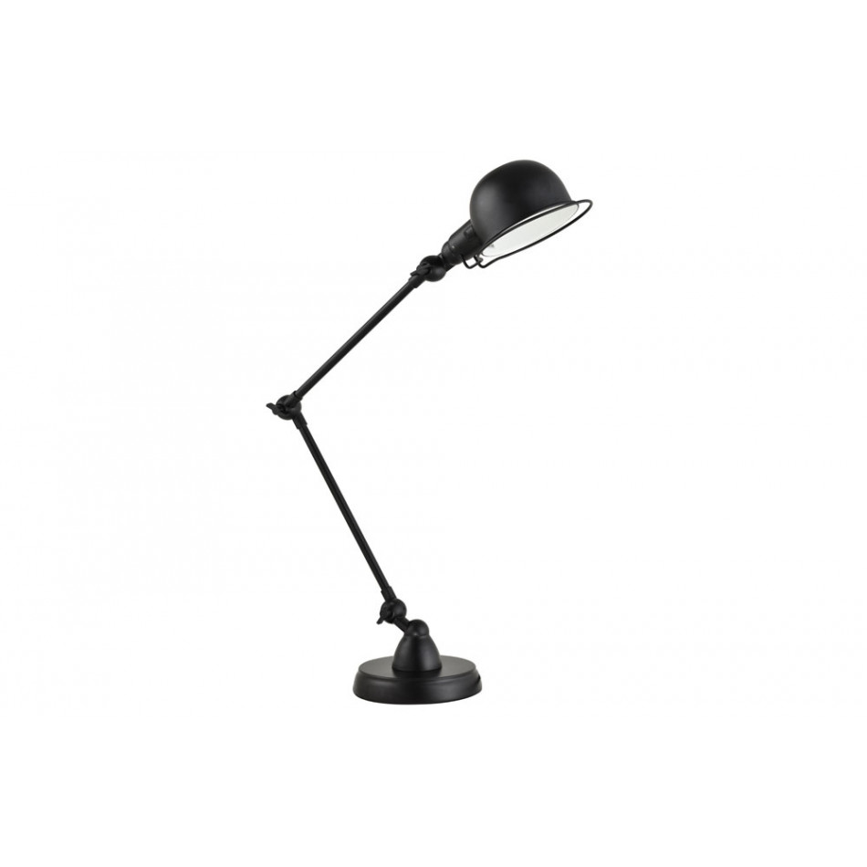 Table lamp Safiya, black, H-20-75x42x15cm, E14 40W