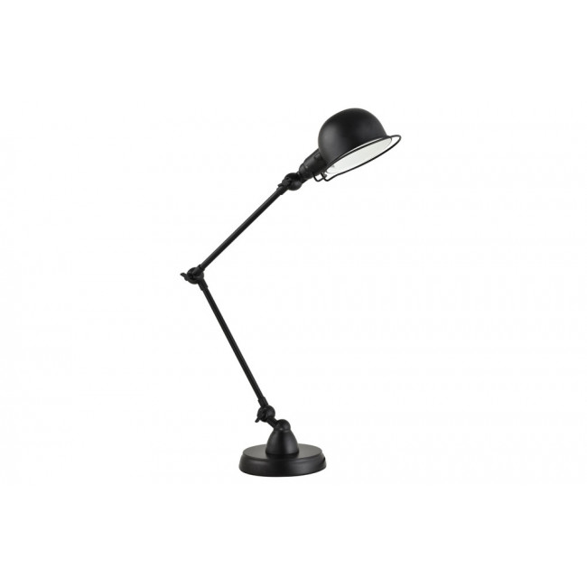 Table lamp Safiya, black, H-20-75x42x15cm, E14 40W