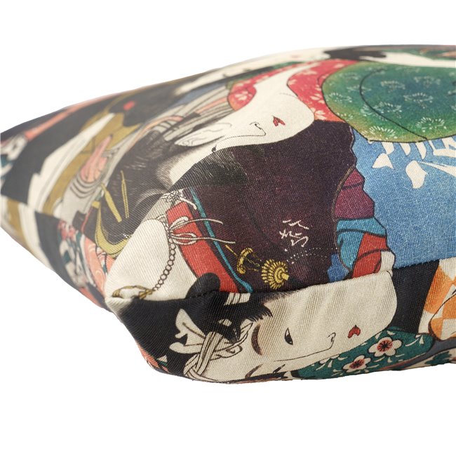 Decorative pillowcase Geisha Loneta 1, 45x45cm