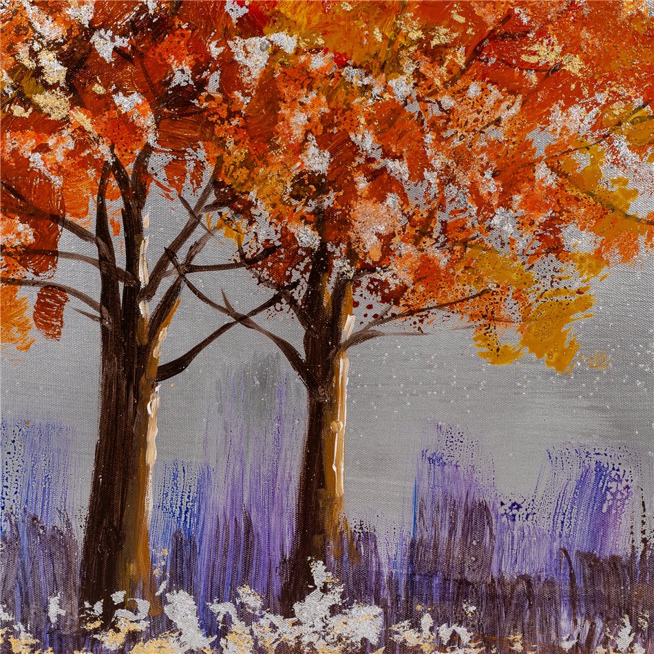 Картина на холсте Golden Tree, 60x120cm