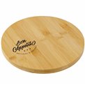 Bamboo tray Bon Apeti, D23x2.6cm