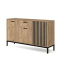 Chest of drawers Hamino, MDF/polypropylene, H84x40x154cm