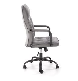Office chair Holinn, grey, H102-110x54x57cm, seat H44-52cm