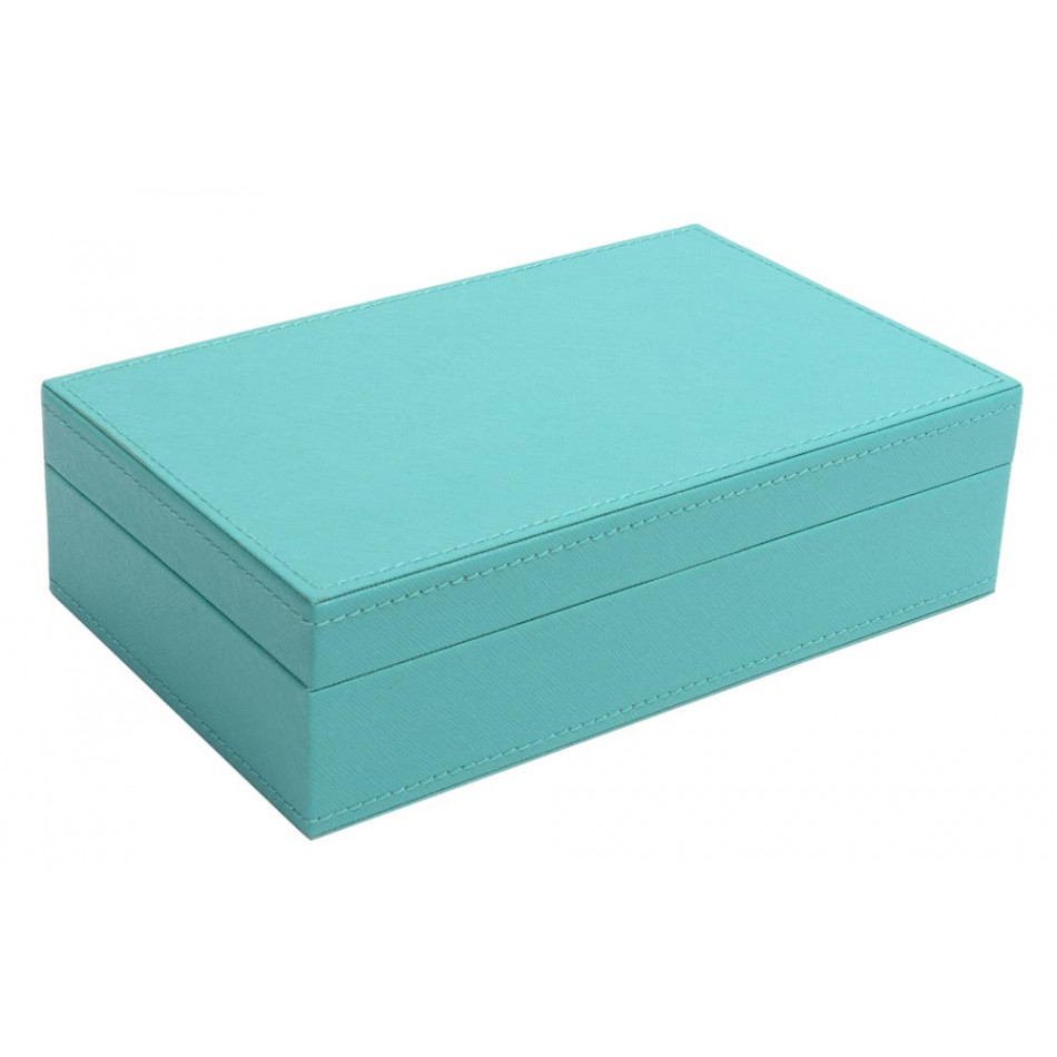 Jewellery box Zelda, blue, 26x16x7.5cm