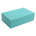 Jewellery box Zelda, blue, 26x16x7.5cm