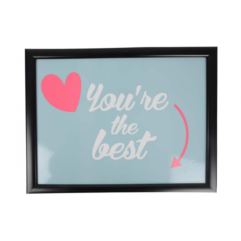 Bed Tray You're the best, 44x34cm