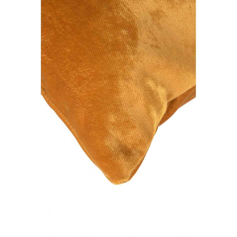 Декоративная бархатная наволочка Celebrity, золотой цвет 45x33см