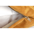 Decorative Velvet pillowcase Celebrity, golden 45x33cm